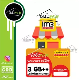 INDOSAT 3GB Unlimited Elektronik