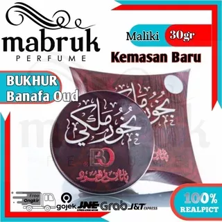 Buhur Al Malaki Banafa Oud Maliki Bukhur Gahru Dupa Arab Saudi Gaharu BO 30gr