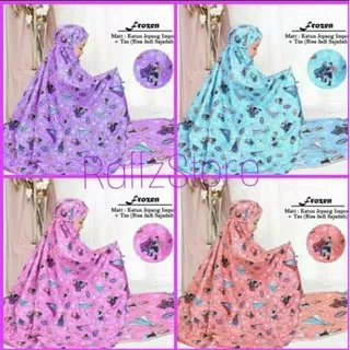 Mukena anak katun frozen full print