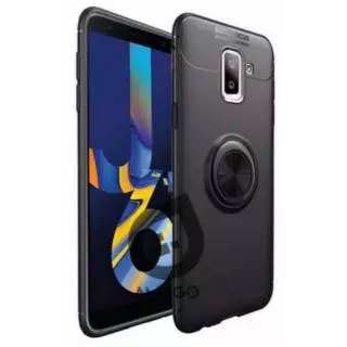 Samsung Galaxy J6 Plus / J6+ Softcase Autofocus IRING Invisible Stand TPU Casing