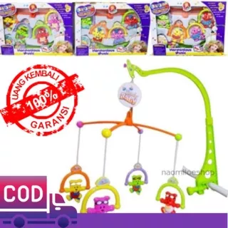 Mainan Baby Bed Bell Mainan Bayi Music Box Gantung - Baby Crib Toys & Musical  Mainan Anak Term