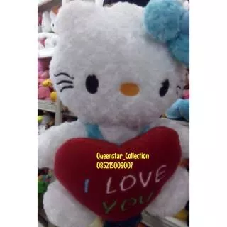 Boneka Hello Kitty Jumbo Love 70cm