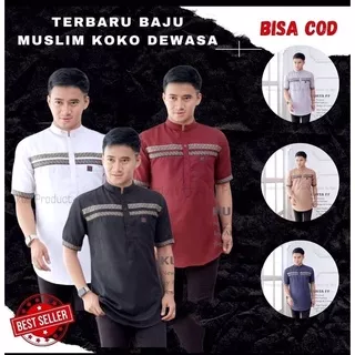 Baju Koko - Baju Koko FF kurta lengan panjang - Baju Koko muslim kekinian-baju koko muslim 2022 - Baju koko bordil - baju koko dewasa - gratis ongkir termurah - Baju koko pakistan - baju koko zubanulmuslimin- bisa bayar cod