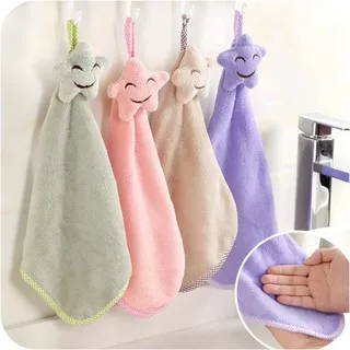 [50gr] Hand Towel Lap Tangan Motif Karakter Kelinci Rabbit Bunny Bear Beruang Bintang Star Emoticon