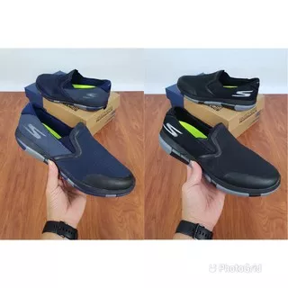 TERMURAH Sepatu Skechers GoFlex Man / Go Flex / Skecher / Slip On Pria / Goflex Executive Man