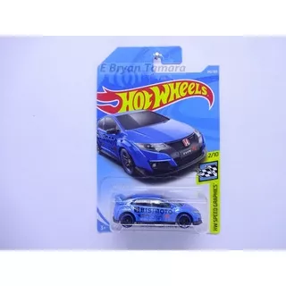 Hot Wheels `16 HONDA CIVIC TYPE R BISIMOTO BIRU