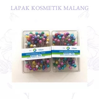 Jarum Pentul 100pcs | Jarum Pentol Hijab Besar | Jarum Jilbab | Peniti Hijab