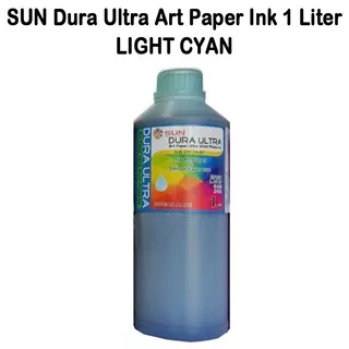 Tinta Epson Art Paper SUN DURA ULTRA 1 Liter LIGHT CYAN