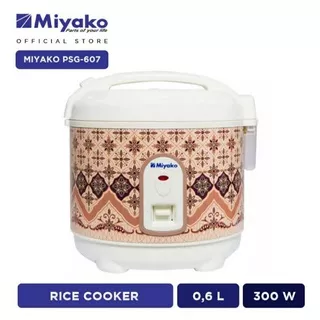 Miyako Rice Cooker Mini PSG 607 0.6 Liter Miyako PSG607 Penanak Nasi Mini Rice Cooker 0.6 Liter Cook Only PSG-607