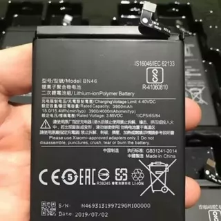 Baterai Xiomi BN46 ( Baterai Hp Redmi Note 8 / Redmi 7 )
