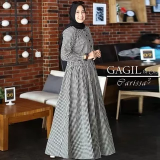 Dress Gamis Wanita Muslim Terbaru Ceruty Nadira Pink  Baju Gamis Syari Wanita Murah Paris A6M8