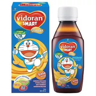 VITAMIN TERBAIK ANAK Vidoran Smart SIRUP Orange 100ML Nafsu Makan Anak