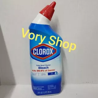 Clorox toilet bowl cleaner with bleach 709ml