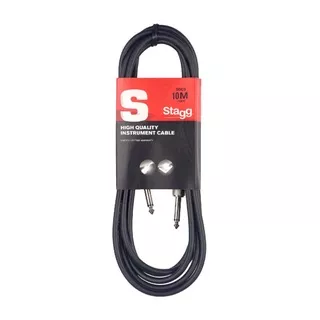 Stagg SGC10 Cable Kabel Jack Instrumen Alat musik Gitar Bass Keyboard 10m