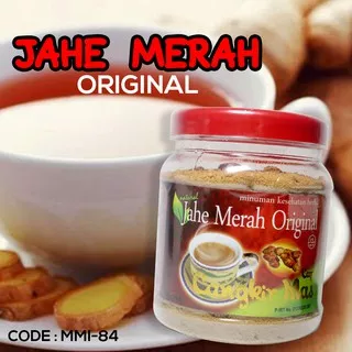 Jahe Merah 3IN1 Cap Cangkir Mas Varian Krimer & Original Toples Minuman Kesehatan Bubuk - MMI-84/85