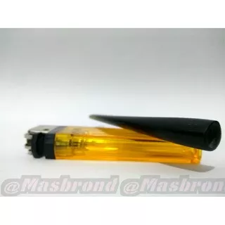 pipa rokok wulung mini warna hitam panjang 6cm asli bahan tanduk kerbau/sapi kerajinan rumahan /diy