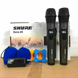 MICROPHONE SHURE BETA99 MICROPHONE SHURE BETA 99 WIRELESS HANDHELD PEGANG