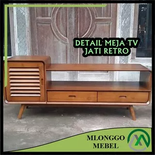 Meja Tv Kayu Jati Terbaru Tempat Tv Minimalis Modern Produksi Asli Jepara Dengan Bahan Pilihan