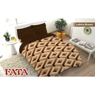 (BEDCOVER FATA) FATA SET BEDCOVER  SINGLE 120X200X20