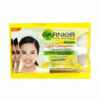 Garnier Light Complete White Speed Day Cream/Night Cream 7ml (Sachet) (100% Original)