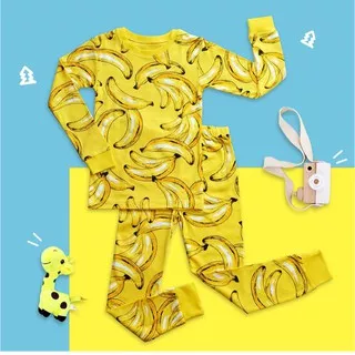 PIYAMA ANAK | BAJU ANAK | BANANA PJ | BAJU TIDUR ANAK |