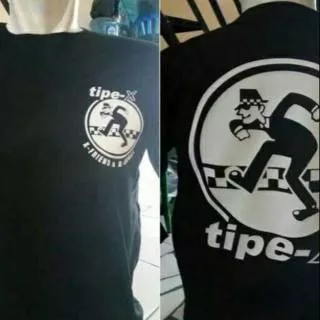 Tshirt baju kaos TIPE-X