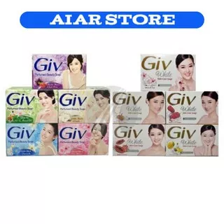 Sabun GIV White Skin Care Soap/GIV Hijab Perfume Beauty Soap 76g / SAHARA SABUN