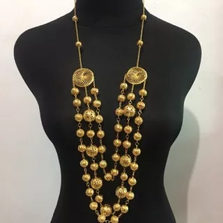 kalung baju bodo/kalung kolara’/kalung adat bugis