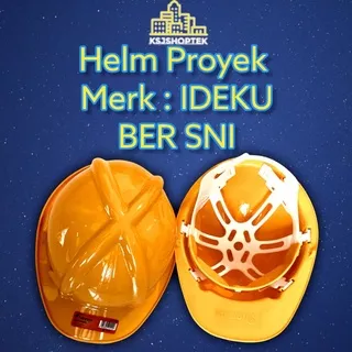 Helm Proyek Kuning SNI IDEKU SAFETY HELMET / Perlengkapan K3