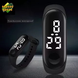 Jam Tangan Elektronik LED Touch Screen Jam Tangan Digital Tahan air Jam tangan Waterproof Jam tangan anti air Jam Tangan Pria Wanita Jam Tangan Murah Jam Tangan Fashion Sport LED