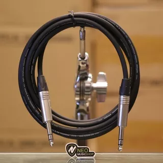 Headphone Amplifier Cable 6M 1/4 TRS to Same, Balanced Interconnect