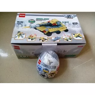 Lego Telur Super Army Block Eggs - DR.STAR