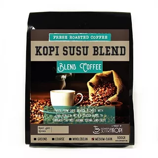 Kopi Susu Blend 500 Gram - Bubuk / Biji - Sentra Kopi Blends