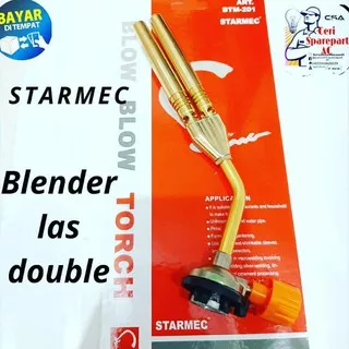 STARMEC Blender las dobel gun gas kecil hicook kepala double