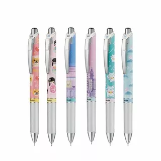 Pentel Energel Kawaii 2022 - Warna Tinta Hitam