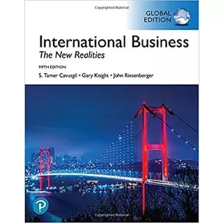 International Business The New Realities 5th Edition by Cavusgil 2020