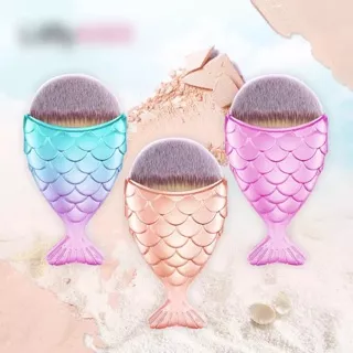 Makeup Brushes Powder Blush Foundation Cosmetic Fish Brush Makeup Tools