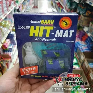 ANTI NYAMUK HIT-MAT 220V-5W ELECTRIC ALAT BOX N-8