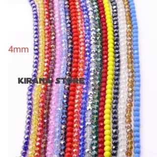 KRISTAL CEKO 4mm /MANIK MANIK KRISTAL / MOTE CRYSTAL 6mm 1string import