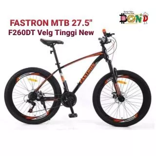 Fastron Sepeda MTB F260DT | F 260 DT Size 27.5inch Cable Inner Frame Design Mewah Harga Murah