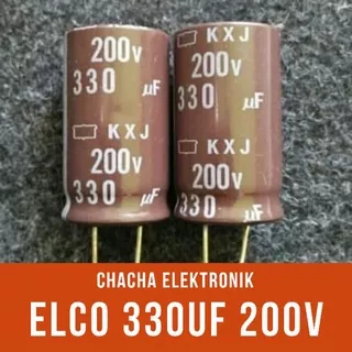 Capasitor Elco 330uf 200v C 330uf/200v