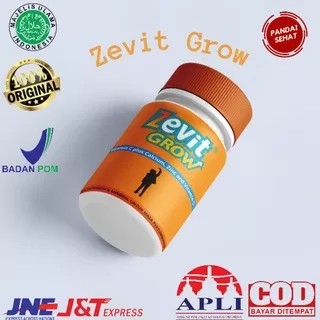 ZEVIT GROW – Peninggi Badan Original Terlaris / Suplemen Peninggi Badan Bpom Alami Herbal Permanen Ampuh Untuk Balita Remaja Dewasa, peninggi badan tercepat umur 20, peninggi badan cepat dan ampuh, peninggi badan tercepat remaja umur 17, peninggi badan