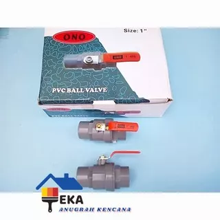 Ballvalve / BallValve / Stop Kran 1 1/4 PVC Polos gg stanless TERMURAH EKA