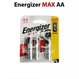 Baterai Energizer Max Alkaline AA / A2 - 3 pcs! - Battery - Batre