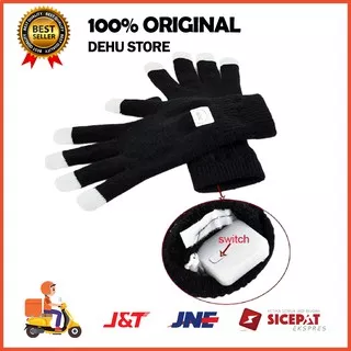 Sarung Tangan LED senter Glove Party Safety Konser Colorful LED Light R4A3 Sarung Tangan Murah