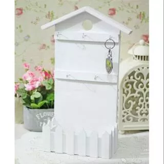 Pajangan gantungan kunci keybox shabby chic