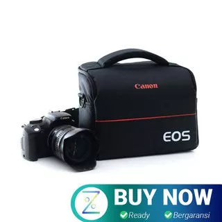 TaffSTUDIO EOS Tas Selempang Kamera DSLR for Canon Nikon - A1705 - Bla