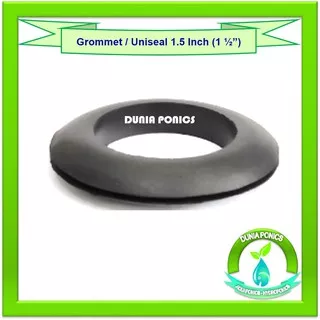 Grommet 1.5 inch Uniseal Seal 1.5 inch Tebal dan Kuat Untuk Dutch Bucket Hidroponik Aquaponik dll