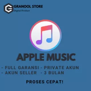 APPLE MUSIC 3 Bulan Full Garansi