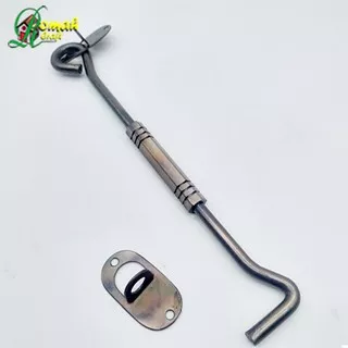 hak jendela angin window hook HA401A Hexagonal 8 Ac Brass penyangga jendela